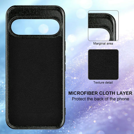 Google Pixel 11 Pro Cover Glitter MagSafe Sort
