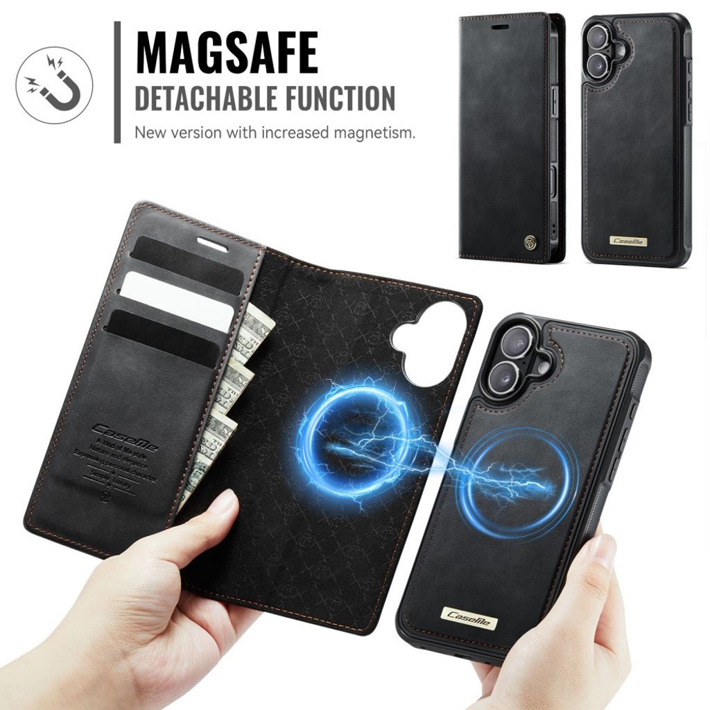 CaseMe iPhone 17 Etui C49 Series Sort