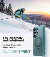 Torras Samsung Galaxy S26 Ultra Cover Ostand Q3 Air Glacier Sprint