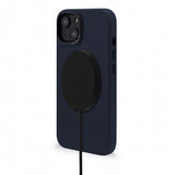 Decoded iPhone 14 Plus Cover Læder Bagside Navy
