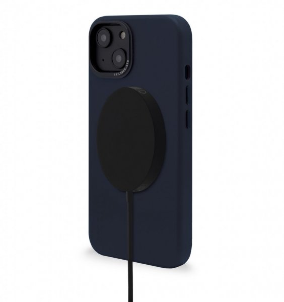 Decoded iPhone 14 Cover Læder Bagcover Navy