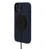 Decoded iPhone 14 Cover Læder Bagcover Navy
