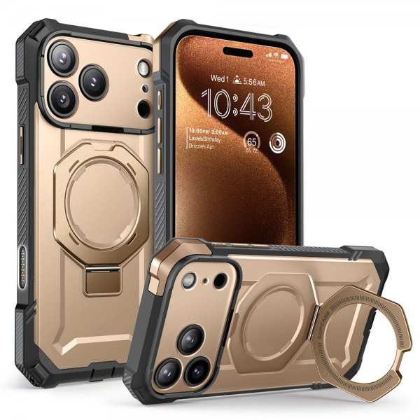 Supcase iPhone 17 Pro Cover UB Grip MagSafe Guld