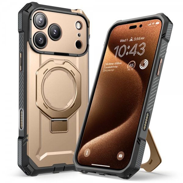 Supcase iPhone 17 Pro Cover UB Grip MagSafe Guld