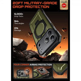 Supcase iPhone 17 Pro Cover UB Grip MagSafe Grøn