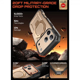 Supcase iPhone 17 Pro Cover UB Grip Pro MagSafe Guld