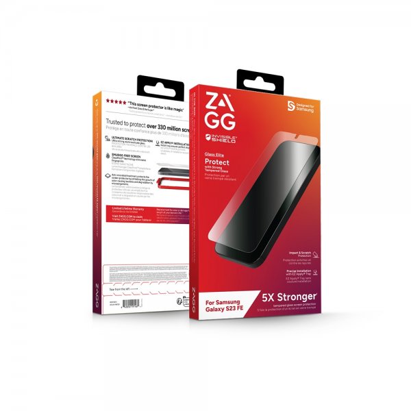 ZAGG InvisibleShield Samsung Galaxy S23 FE Skærmbeskyttelse Glass Elite