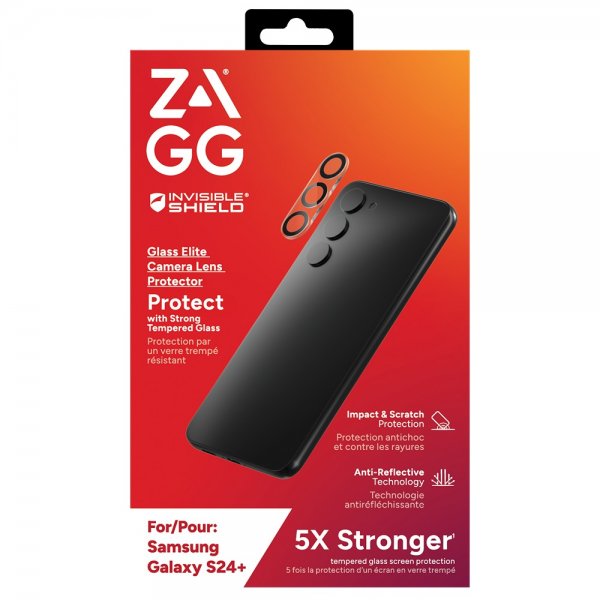 ZAGG InvisibleShield Samsung Galaxy S24 Plus Kamerabeskyttelse Glass Elite Camera Protector