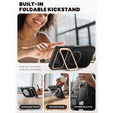 Supcase iPhone 17 Pro Max Cover Ares Flip MagSafe Guld