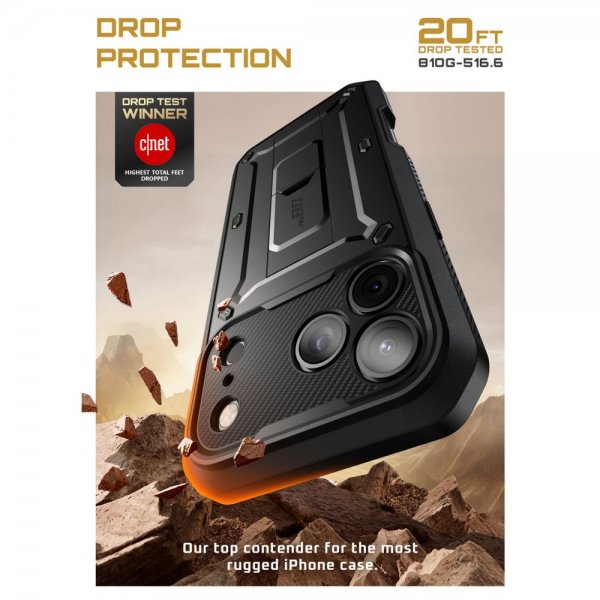 Supcase iPhone 17 Pro Max Cover UB Pro Sort