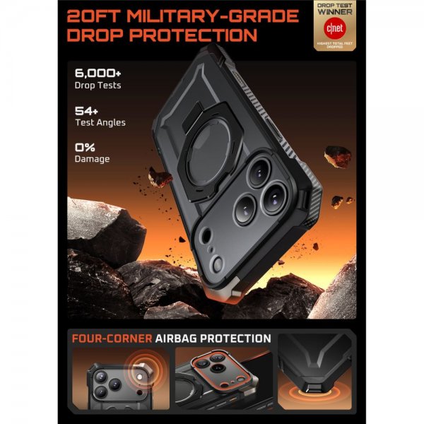 Supcase iPhone 17 Pro Max Cover UB Grip MagSafe Sort