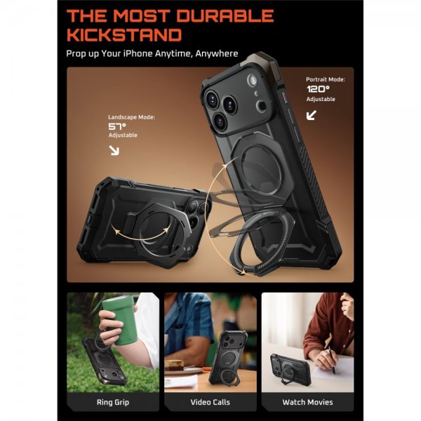 Supcase iPhone 17 Pro Max Cover UB Grip MagSafe Sort