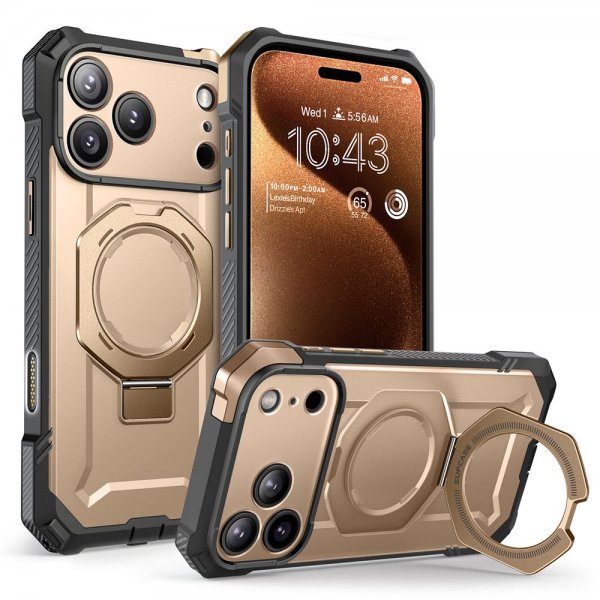 Supcase iPhone 17 Pro Max Cover UB Grip MagSafe Guld