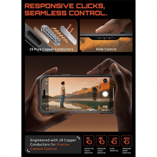Supcase iPhone 17 Pro Max Cover UB Grip MagSafe Guld