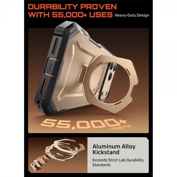 Supcase iPhone 17 Pro Max Cover UB Grip Pro MagSafe Guld