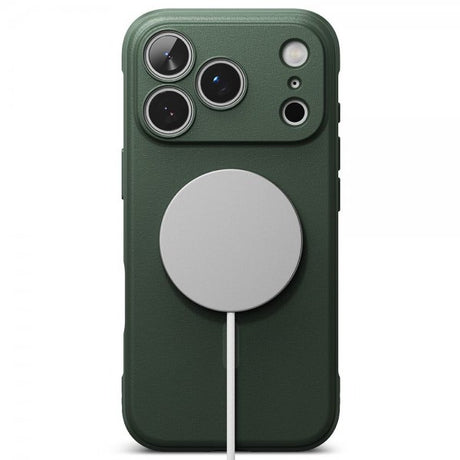 Ringke iPhone 17 Pro Cover Onyx Magnetic Grøn