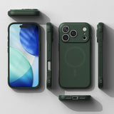Ringke iPhone 17 Pro Cover Onyx Magnetic Grøn