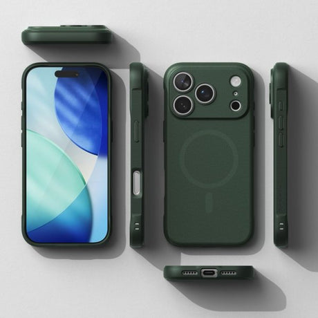 Ringke iPhone 17 Pro Cover Onyx Magnetic Grøn