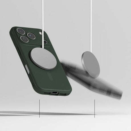Ringke iPhone 17 Pro Cover Onyx Magnetic Grøn