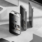 Ringke iPhone 17 Pro Skærmbeskyttelse Easy Slide Privacy 2-pak