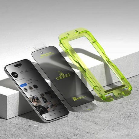 Ringke iPhone Air Skærmbeskyttelse Easy Slide Privacy 2-pak