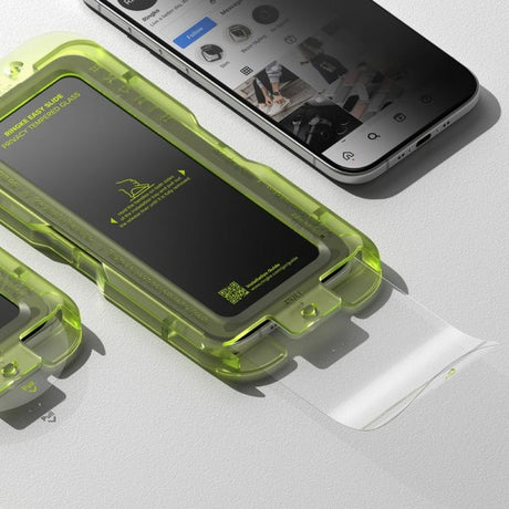Ringke iPhone Air Skærmbeskyttelse Easy Slide Privacy 2-pak