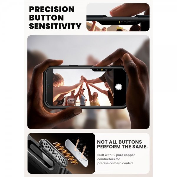 Supcase iPhone 17 Pro Cover Ares Flip MagSafe Sort
