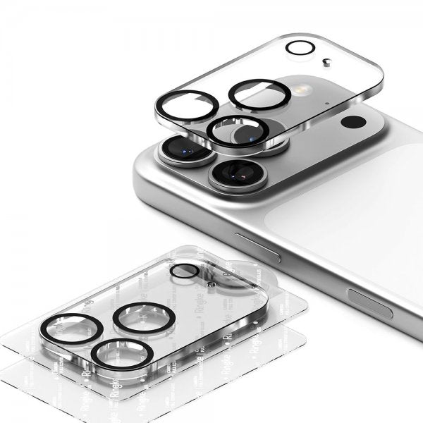 Ringke iPhone 17 Pro Max Kamerabeskytter Camera Full Cover 2-pak
