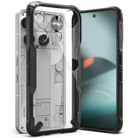 Ringke Nothing Phone 3 Skal Fusion X Klar Sort