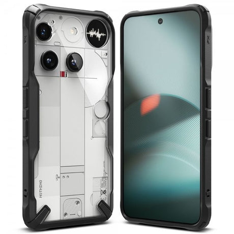 Ringke Nothing Phone 3 Skal Fusion X Klar Sort