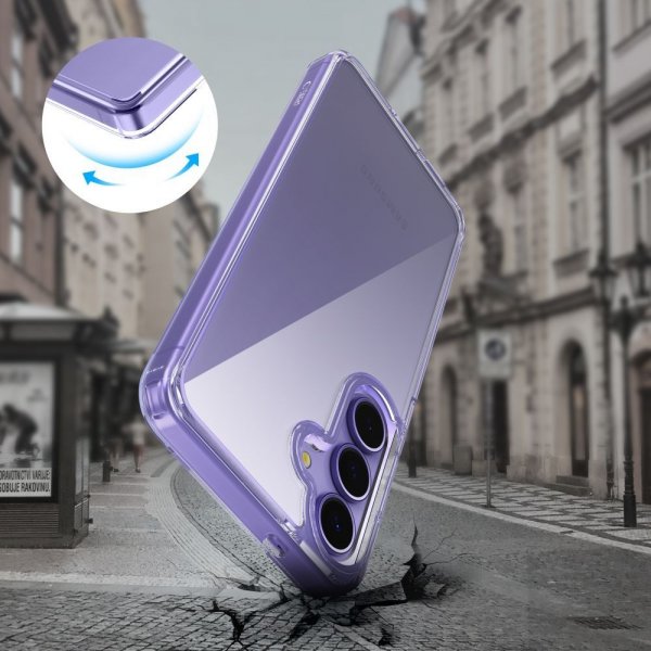 Tech-Protect Samsung Galaxy S25 FE Cover FlexAir Hybrid Transparent