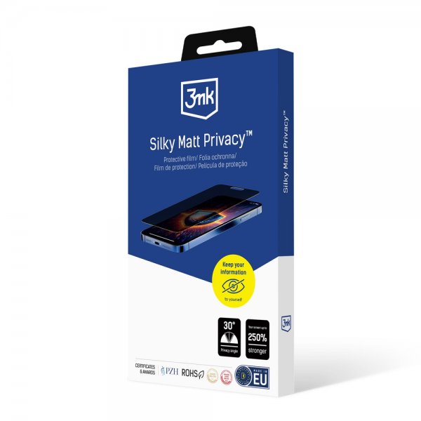 3mk Xiaomi 15T Skærmbeskytter Silky Matt Privacy
