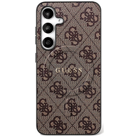 Guess Samsung Galaxy S25 FE Cover 4G Pattern MagSafe Brun