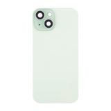 iPhone 15 Bagside Glas med Magnet og Kameralinse - Grøn
