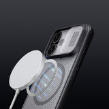 Nillkin iPhone 17 Cover CamShield Pro MagSafe Transparent Sort
