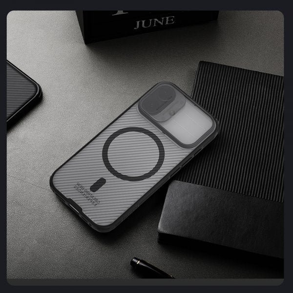 Nillkin iPhone 17 Cover CamShield Pro MagSafe Transparent Sort