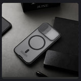 Nillkin iPhone 17 Cover CamShield Pro MagSafe Transparent Sort