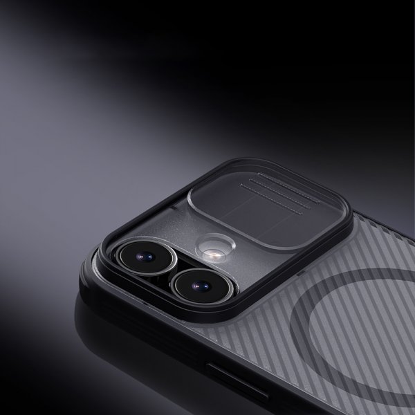 Nillkin iPhone 17 Cover CamShield Pro MagSafe Transparent Sort