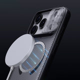 Nillkin iPhone 17 Pro Max Cover CamShield Pro MagSafe Transparent Sort