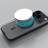 Nillkin iPhone 17 Pro Cover Super Frosted Shield Pro MagSafe Transparent Sort