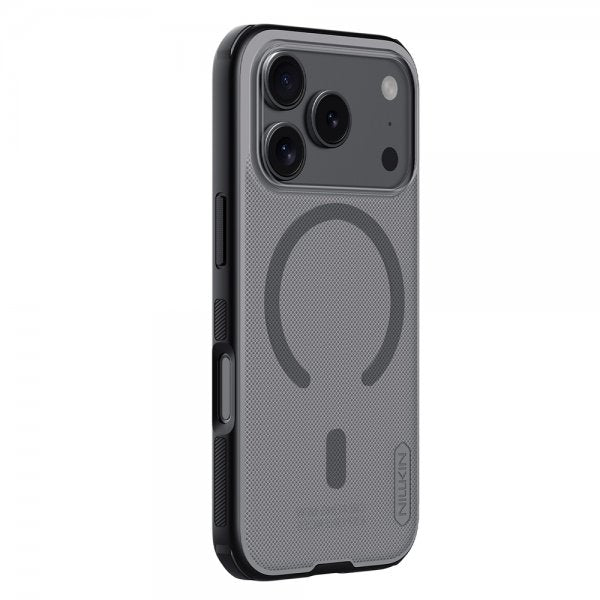 Nillkin iPhone 17 Pro Cover Super Frosted Shield Pro MagSafe Transparent Sort