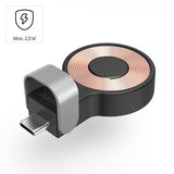 Hama Apple Watch-oplader med USB-C-stik Sort