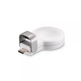 Hama Apple Watch-oplader med USB-C-stik Hvid