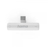 Hama lydadapter 2xUSB-C Hvid
