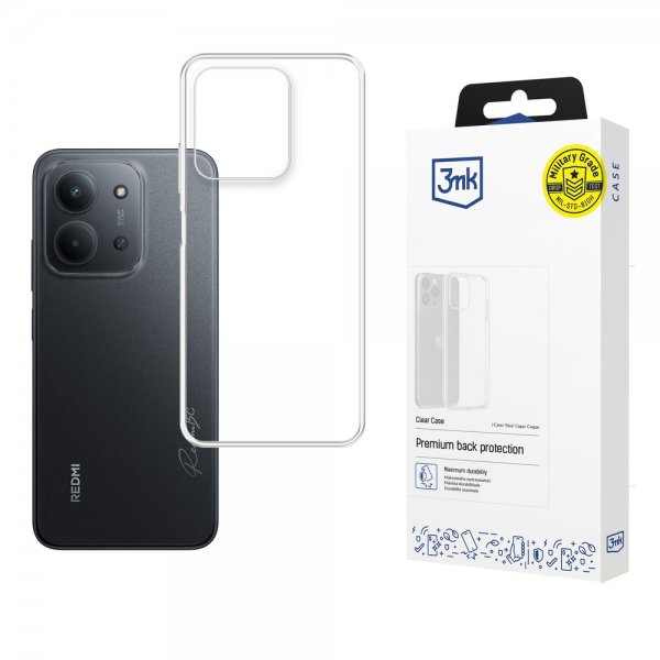 3mk Xiaomi Redmi 15C Cover Klar Etui Transparent