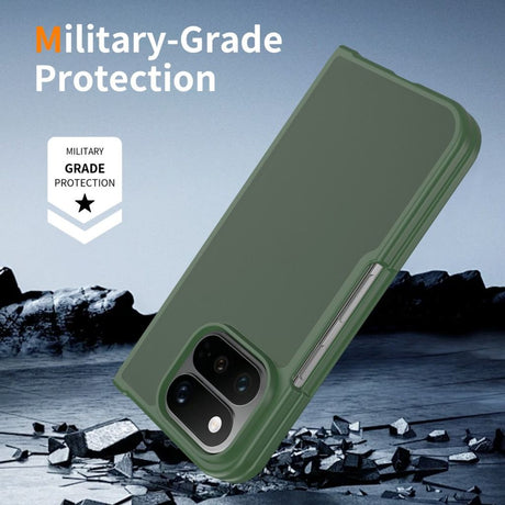 Google Pixel 11 Pro Fold Cover Frosted Grøn