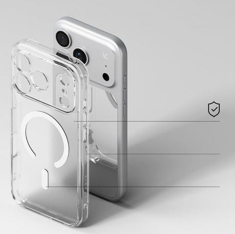 Ringke iPhone 17 Pro Max Cover Fusion Magnetic Mat Transparent