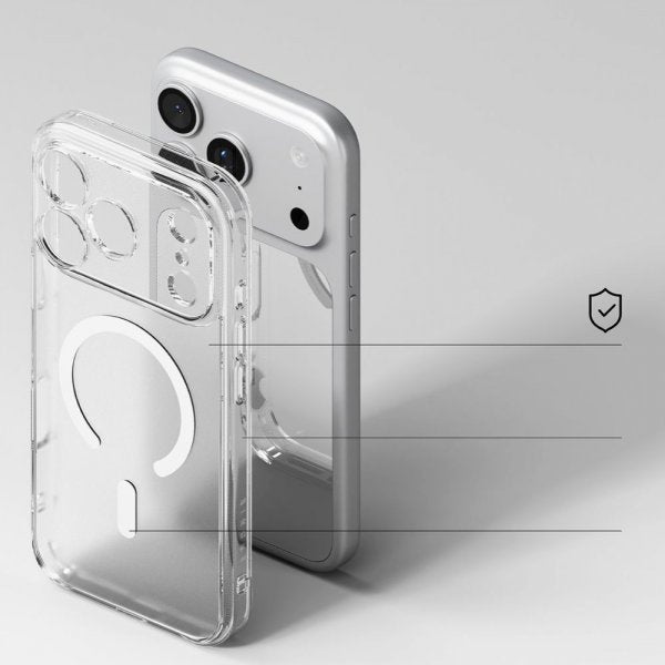 Ringke iPhone 17 Pro Cover Fusion Magnetic Mat Transparent