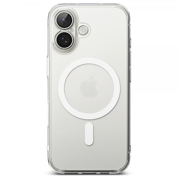 Ringke iPhone 17 Cover Fusion Magnetic Mat Transparent