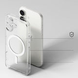Ringke iPhone 17 Cover Fusion Magnetic Mat Transparent